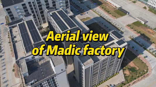 Aerial view of Madic factory, A Chinese whiteboard manufacturer