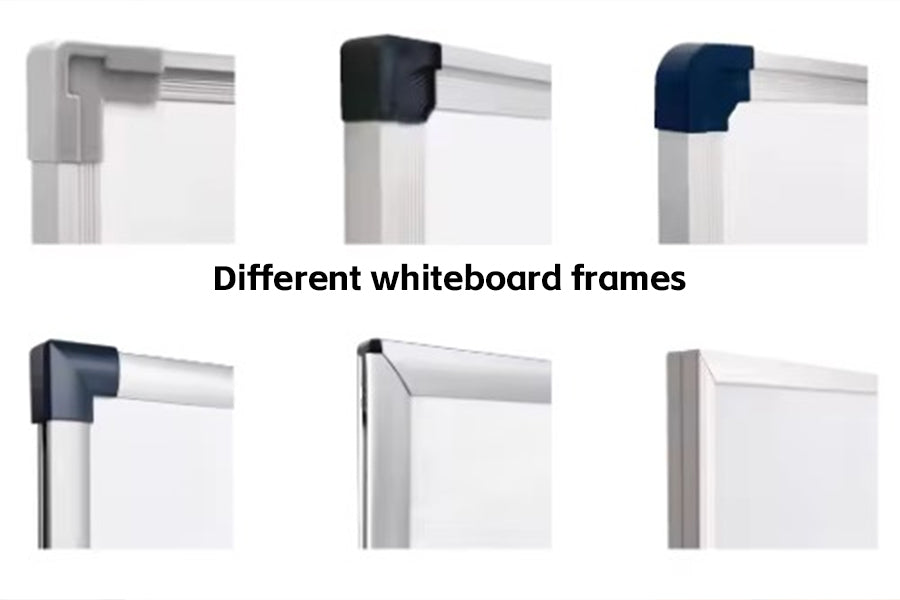 What are the parts that can be customized for a customized whiteboard