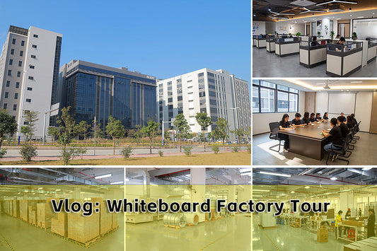 Madic whiteboard factory workshop vlog. Whiteboard Factory Tour