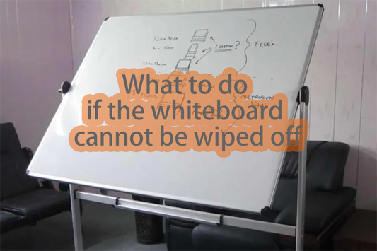 What to do if the whiteboard cannot be wiped off