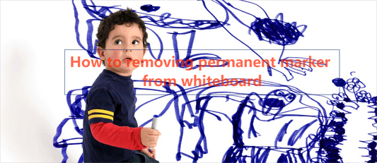 How to removing permanent marker from whiteboard