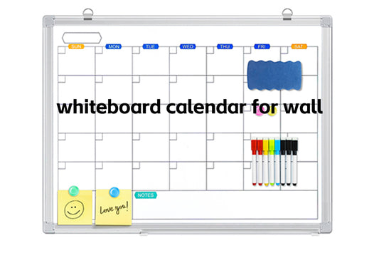 Embracing Organization and Creativity: The Whiteboard Calendar for Your Wall