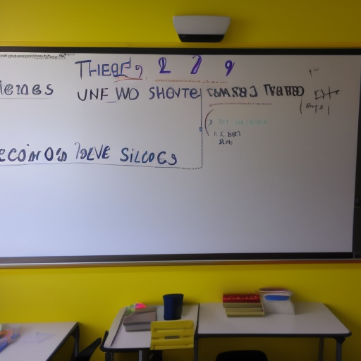 whiteboard for classroom