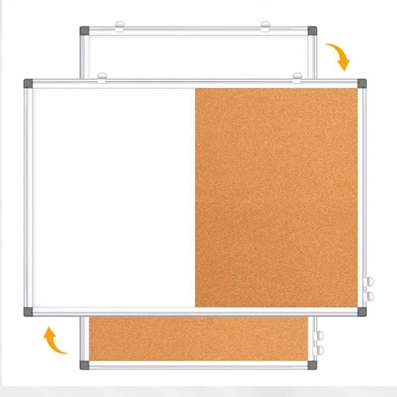 Combination Magnetic White Board & Cork Board, 24"x18" Notice Board - Premium cork bulletin board from Madic Whiteboard - Madic Whiteboard Factory