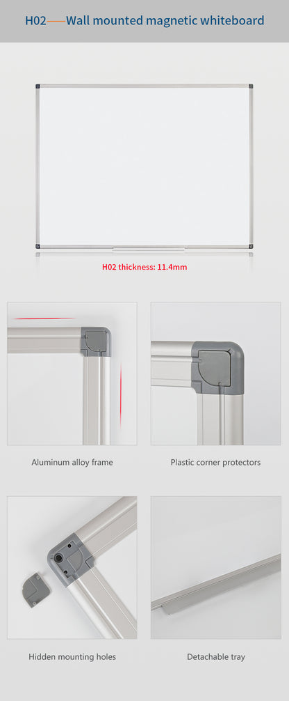 G01 Wallmounted Dry Erase Magnetic Whiteboard, Factory OEM Wholesale - Premium magnetic whiteboard from Madic Whiteboard - Madic Whiteboard Factory