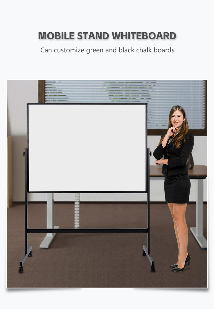 Dry erase boards on wheels 36x48 inches mobile whiteboard - Premium whiteboard easel from Madic Whiteboard Factory - Madic Whiteboard Factory