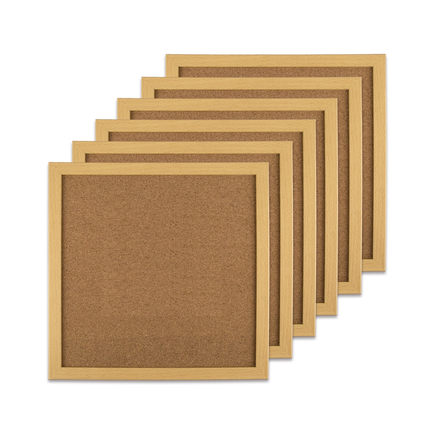 M10 Square Combo Wall Mounted Cork Bulletin Board with Plastic Frame, OEM ODM - Premium cork bulletin board from Madic Whiteboard Factory - Madic Whiteboard Factory